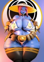tau from warhammer (franchise) by mechanicalstage