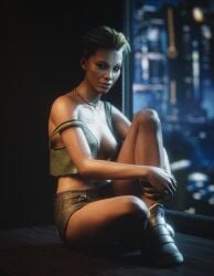 alena xenakis from cd projekt red by arousaxion
