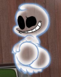 goofball the goofy cartoon ghost from brain dump by filthyopossum