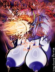 2girls big_breasts big_penis bite_mark breast_milk breasts cum_in_mouth cyn_(murder_drones) cyntessa_(murder_drones) diddlydooter1 futa_on_female futa_only futanari j_(murder_drones) murder_drones penis_in_mouth sex sucking_dick sucking_penis