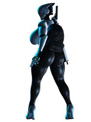 backpack big_ass big_breasts gear haydee haydee_(game) robot robot_girl