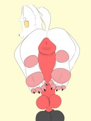 feet female feral foot_fetish foot_play footjob footjob_on_balls footjob_with_legwear hi_res humanoid hybrid male male/female sex zero_pictured