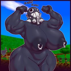 chain chomp from mario bros by dieseldoden