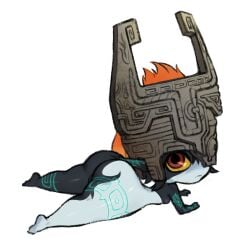 ass_focus gurumo huge_ass midna nintendo orange_hair the_legend_of_zelda the_legend_of_zelda:_twilight_princess