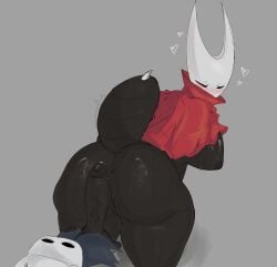 absurd_res anthro arthropod ass big_breasts big_butt breasts duo erection female glistening glistening_butt hi_res hollow_knight hornet_(hollow_knight) humanoid incest_(lore) male male/female monyauwu nipples stepsibling_(lore) stepsister_(lore) tail team_cherry the_knight_(hollow_knight)