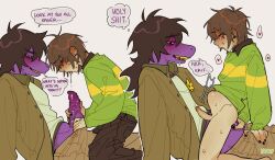 kris (deltarune) from deltarune by floatyart