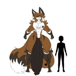 big_penis furry huge_cock hyper_penis lattemon lattemon_(character) penis thick_thighs wide_hips