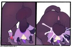 absurd_res anal anal_sex anthro anthro_on_anthro anthro_penetrated anthro_penetrating anthro_penetrating_anthro anus balls biped black_body black_tail duo erection fur genitals hi_res indigo_park male male/male male_penetrated male_penetrating male_penetrating_male mammal mostly_nude multicolored_tail pawpads penetration penile penile_penetration penis perineum procyonid purple_body purple_fur purple_tail raccoon rambley_raccoon sex sushiamazing tail