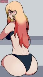 anime big_breasts blonde_hair cosplay ecchi hentai jngpixel kitagawa_marin lewd nsfw nude patreon_content solo sono_bisque_doll_wa_koi_wo_suru