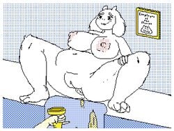 3_toes about_to_defecate aftershit against_wall animated anthro barefoot bbw big_breasts breasts caprine chubby closed_eyes defecating defecation feces floppy_ears fluid_animation furry goat hand_on_thigh happy heart horns huge_breasts looking_down looking_pleasured mammal milf navel pdxyz picture_frame plump_ass plump_labia pussy scat shitdrip soles stomach thick_shit thick_thighs toe_spread toilet toriel undertale video_games wide_hips