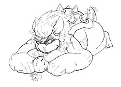 anon big_breasts bowser breasts female female_bowser garbledina koopa male mario_(series) nintendo rule_63 scalie straight video_games