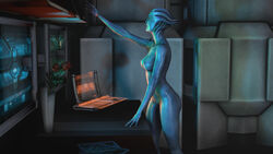 liara t'soni from mass effect by maggott-tron