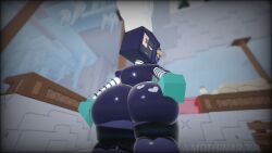 1boy ass ass_focus badware_(die_of_death) die_of_death_(roblox) expressionless muffinbot_(die_of_death) roblox slutmoth