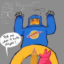 benny_(the_lego_movie) boy_pussy gentle_sex lego_space lenny_(the_lego_movie) male_only male_pussy the_lego_movie
