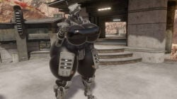 big_breasts breasts clothed clothing robot robot_girl spectre_(titanfall) standing thick_thighs thighs titanfall vrchat