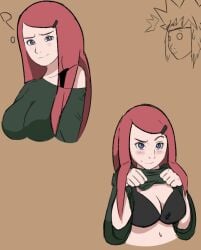 1boy 1boy1girl 1girls artist_request bare_shoulders bbw bedroom_eyes belly belly_button big_breasts black_bra black_underwear blue_eyes blush boobs bra breasts busty canon_couple cleavage couple cute duo duo_focus female female_focus flashing flashing_breasts forehead_protector green_sweater hairclip headband hi_res high_resolution highres husband_and_wife inner_sideboob konohagakure_symbol kushina_uzumaki large_breasts light-skinned_female light_skin long_hair looking_at_viewer male male/female married_couple mature mature_female mature_woman milf minato_namikaze mommy mommy_milkers namikaze_minato naruto naruto:_road_to_ninja naruto_(series) naughty_face pale-skinned_female pale_skin presenting_breasts red_hair shonen_jump shounen_jump shueisha smile smiling smiling_at_partner smiling_at_viewer smirk smirking smirking_at_partner smirking_at_viewer spiky_hair sweat sweatdrop sweater teasing teasing_viewer tits underwear uzumaki_kushina very_high_resolution weekly_shonen_jump weekly_shounen_jump wholesome wholesome_couple