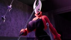 3d big_ass big_breasts hornet_(hollow_knight) image thick_thighs