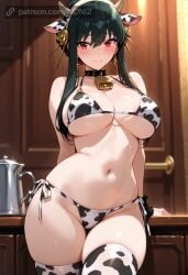 ai_assisted ai_generated bikini cow_girl female sexy sexy_pose spy_x_family yor_briar