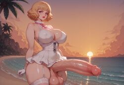 1futa ai_generated balls big_balls big_boobs big_breasts big_cock big_penis big_testicles boobs breasts cleavage cock fit fit_futa futanari gigantic_cock gigantic_penis hi_res huge_cock huge_penis large_balls large_boobs large_breasts large_cock large_penis large_testicles light-skinned_futa light_skin long_cock long_penis looking_at_viewer massive_cock massive_penis noson one_piece penis precum saggy_balls short_hair solo solo_futa stussy_(one_piece) testicles thick_cock thick_penis thick_thighs twitching_penis uncensored veiny_penis