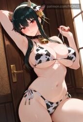 ai_assisted ai_generated bikini cow_girl female sexy sexy_pose spy_x_family yor_briar