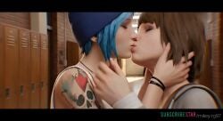 16:9 2girls ai_generated animated black_bars canon_couple chloe_price classroom edited girls_only google_gemini grok grok_imagine kissing life_is_strange max_caulfield mikey-rg97 passionate_kiss sound tagme video younger_female yuri