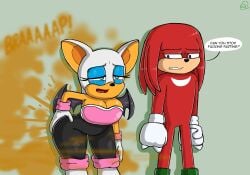 chobeeno fart fart_fetish knuckles_the_echidna rouge_the_bat sega sonic_(series) sonic_the_hedgehog_(series)