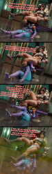 2girls 3d abs athletic blender comic defeated domination facesitting fart hi_res overwatch sombra struggling test715 throne vendetta