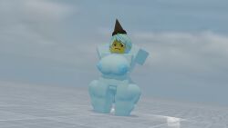1girls 3d baseplate big_breasts blender breasts original_character pussy roblox robloxian tagme tagme_(artist) thighs