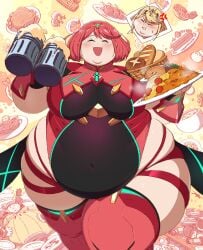 bbw jeetdoh obese overweight_female pyra_(xenoblade) ssbbw xenoblade_(series)