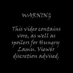 afraart after_vore anthro belly belly_squish big_belly comic comic_dub digestion gurgling gurgling_belly hooves hungry_lamu lamu llama male smiling sound tagme thick_thighs video voice_acted vore youtube