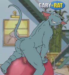 ass ball balls cheesecaked fuzzy gary_andrews gary_the_rat male male_only mammal nude penis rat rodent