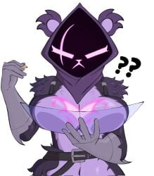 annoyed annoyed_expression big_breasts building fortnite fortnite:_battle_royale raven_team_leader raven_team_leader_(fortnite) tagme