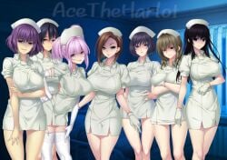 acetheharlot anime harem hiramatsu-chan hiramatsu_(sakusei_byoutou) hospital kameyama_shiruko kiritani_(sakusei_byoutou) kurokawa_(sakusei_byoutou) numajiri-san numajiri_(sakusei_byoutou) nurse sakusei_byoutou sakusei_byoutou:_jaaku_naru_otsubone_nurse_ga_hisomu_byouin_de_choukyou_seikatsu sakusei_byoutou_the_animation sakusei_kenkyuujo tachibana_(sakusei_byoutou) tendo_(sakusei_byoutou) waifu yamaguchi_(sakusei_byoutou)