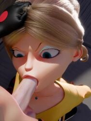 1futa 1girls 3d 
 artist_request chloe_bourgeois clothing fellatio female futa_on_female hands_tied ladybug_(character) long_penis loop marinette_dupain-cheng miraculous_ladybug oral ponytail rape re-verse_marinette shadybug_(character) sound tagme video