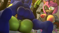 3d 3d_(artwork) amy_rose ass bluewyvern ffm_threesome harem mating_press rusty_rose sonic_(series) sonic_lost_world sonic_prime sonic_the_hedgehog sonic_the_hedgehog_(series) voyeur voyeurism zeena