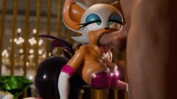 3d animated animated_gif anthro bat big_breasts drool drooling face_fucking fellatio female female_focus fur furry gif huge_breasts irrumatio rouge_the_bat sega sharlean_tails size_difference sonic_(series) thick_thighs tongue_out