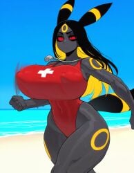 1girls ai_generated anthro big_ass big_breasts curvaceous curvy curvy_figure female female_only huge_ass huge_breasts pokemon pokemon_(species) solo thick_thighs umbreon voluptuous voluptuous_female wide_hips