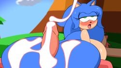 amy_rose ass big_ass big_butt cum mtf_transformation nude rule_63 sonic_(series) sonic_the_hedgehog sonica_the_hedgehog sonique_the_hedgehog thigh_sex zaviel