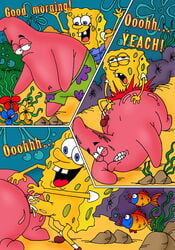 anal anthro comic freakybob_pisspants freakybob_pisspants_(character) furry gay male male_only multiple_males nickelodeon patrick_star sea_sponge spongebob_squarepants spongebob_squarepants_(character) starfish yaoi yaoinami