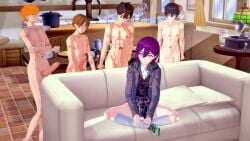 3d animated double_penetration gangbang haraga_kurumi koikatsu sefuresync tagme video