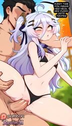 1girl 1girls 2boys ai_generated assisted_rape bikini bikini_bottom_aside bikini_top black_bikini blurry_background blush breasts breasts_out crying crying_with_eyes_open english english_text faceless_male flat_chest forced henya_the_genius humiliation indie_virtual_youtuber long_hair navel nipples open_mouth outdoors panties_aside penetration pussy_juice rape rasilinai rolling_eyes saliva sex silver_hair small_breasts spread_legs stable_diffusion strangling tagme tearing_up tears text twintails uncensored vaginal vaginal_penetration vaginal_sex virtual_youtuber white_hair yellow_eyes