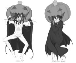 1female 1females 1girl 1girls 1woman 1women 2d 2d_(artwork) 2d_artwork bags_under_eyes bearrabbit breath breath_cloud breathing costume exposed exposed_nipples exposed_pussy exposing exposing_self eyebags feet feet_focus feet_up female female_focus female_only flashing flashing_breasts flashing_pussy flat flat_chest flat_chested heavy_breathing jack-o'-lantern kuroki_tomoko nipples nipples_outside pathetic pathetic_female pubic pubic_hair pubic_stubble pumpkin pussy pussy_juice pussy_juice_drip pussy_juice_trail pussy_lips skinny skinny_female solo solo_female tomoko_kuroki watashi_ga_motenai_no_wa_dou_kangaetemo_omaera_ga_warui! wet wet_pussy white_background