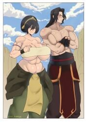 ... 1boy 1girls 2d 2d_(artwork) abs absurd_res absurdres age_difference arms_crossed artist_name ass athletic athletic_female athletic_male avatar_the_last_airbender big_ass big_breasts big_butt big_thighs black_hair blind breasts breasts_bigger_than_head breedable_hips child_bearing_hips comic comic_page day daytime earth_kingdom excited excited_for_sex female fire_nation grey_eyes grin hairband high_resolution highres huge_ass huge_butt huge_thighs imminent_sex king long_hair male male/female massive_breasts mountain mr_foxy15 muscle_mommy muscular muscular_female muscular_male noblewoman outdoors pose posing prince royal royalty seducing seductive seductive_look seductive_smile serious serious_look size_difference sky straight the_legend_of_aang toned toned_female toph_bei_fong zuko