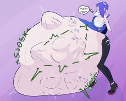 deep_cut_(splatoon) digestion digestion_noises julyfiressb mass_vore multiple_prey same_size_vore shiver_(splatoon) soft_vore splatoon splatoon_3 struggling struggling_prey unwilling unwilling_prey unwilling_vore vore vore_belly