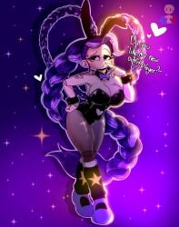 poppy_playtime poppy_playtime_(chapter_5) lily_lovebraids bunnysuit teasing suggestive suggestive_look