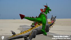 2000s 2009 2boys 3d 3d_(artwork) anal anal_sex balls dracorex dragon duo erect_penis erection fur furry furry_only gay greldon happy happy_sex male male_only penis rangarig rangarig_rex riding scalie sex smile tagme tiny_wings wings yaoi