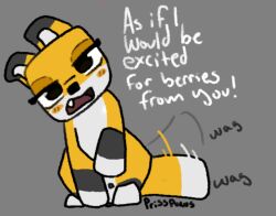 animal_genitalia animal_vulva canid canine canine_genitalia canine_vulva female feral fox fox_(minecraft) fur genitals mammal mango_(digitoxici) microsoft minecraft mojang orange_body orange_fur prisspaws solo tail tail_motion tailwag vulva xbox_game_studios