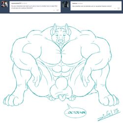 2boys abs anthro ass biceps big_muscles big_testicles canine facesitting fox fur furry gay hyper hyper_muscles jonathan_(character) juano male mammal monochrome multiple_boys muscular nude pecs penis sheath sitting stephen testicles testicles_on_face text wolf