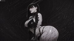 1futa 2d ai_generated big_breasts breasts busty curvaceous curvaceous_figure curvy curvy_body curvy_figure curvy_futa curvy_hips dickgirl futanari intersex quantrup solo solo_futa toned toned_futa demon 16:9