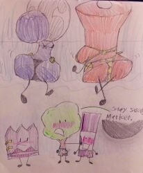 battle_for_bfdi battle_for_dream_island beach bfb bfdi bikini boner breasts death_p.a.c.t._yet_again english_text fanny_(bfdi) fantaspree gaty_(bfdi) jacknjellify jnj marker_(bfdi) object_show object_show_community object_shows osc pin_(bfdi) the_power_of_two tpot tree_(bfdi)